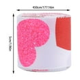 thumbnail image 2 of Danhjin Valentines Day Ribbon Wrapping Tape Valentines Day Ribbon Heart Handitechnology Ribbon Polyester Wired Ribbon Wrapping Ribbon Valentines Wreath Bow for Holiday Decoration, 2 of 5
