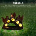 thumbnail image 4 of Toystoory Lámpara de ardilla solar de resina IP65 a prueba de agua Adorno de ardilla decorativa de ardilla linda Lámpara de jardín de ardilla Iluminación y accesorios Toystoory HA013698-00, 4 of 6