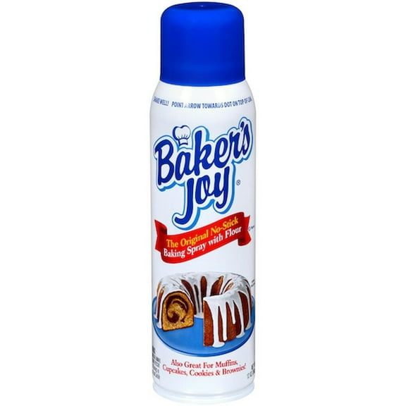Baker's Joy The Original No-Stick Baking Spray with Flour 12 oz