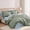 Sage Green, variant on Catami Ruffle Design 7-piece Bed in a Bag Comforter Set with Sheets,Sage Green,Queen