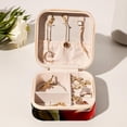 thumbnail image 6 of Thanksgiving Apple Travel Portable Square Display Case: Earring and Necklace Organizer - Ideal for Girls and Women, 6 of 6