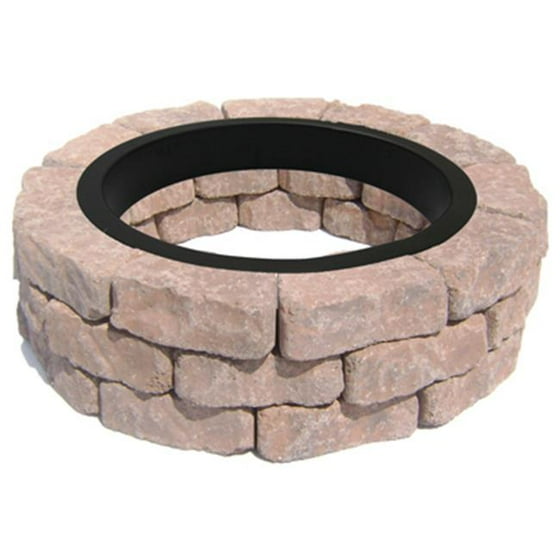 OLDCASTLE Ashland Flagstone Fire Pit Kit 70580357 - Walmart.com - OLDCASTLE Ashland Flagstone Fire Pit Kit 70580357 - Walmart.com