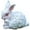 style2, variant on ICERUN Garden Statues,Resin Mini White Rabbit Scratching Mouth Sculpture Yard Decor,Soft Line Carving Statues Outdoor Decorations for Yard,Style2