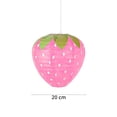 thumbnail image 1 of Linterna de papel 3D con forma de fresa para niños, decoración para fiesta de cumpleaños de jardín de infantes, linterna plegable hecha a mano con forma de extraterrestre, 1 of 6