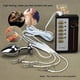 thumbnail image 3 of 2 Pairs/4PCS Stainless Steel Nipple Clamps Powerful Clitoris Electro Shocking Electro-Stimulation Massage s, 3 of 4