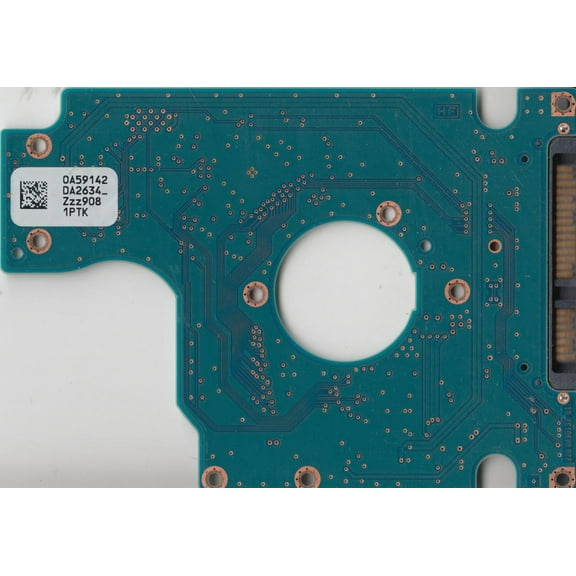 HTS723216L9A362, 0A59142 DA2634_, 0A58563, DA2459, Hitachi SATA 2.5 PCB