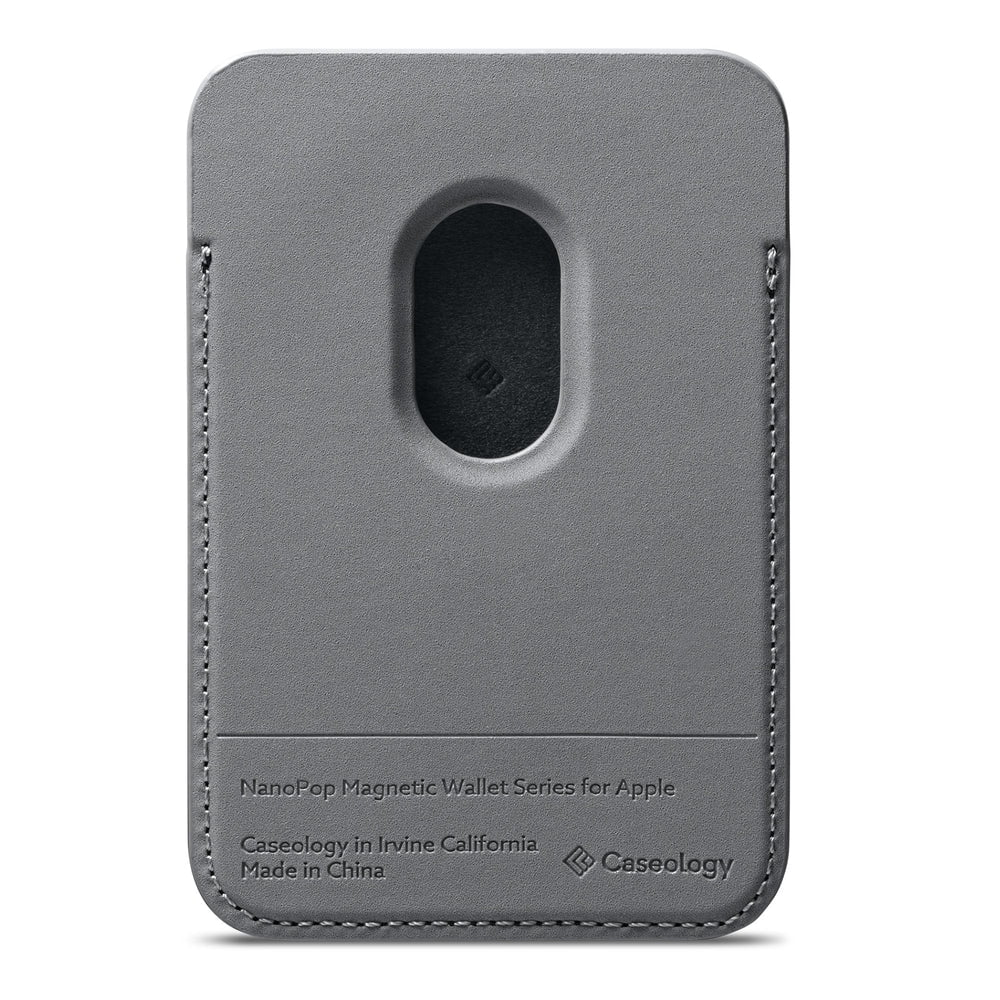 Caseology Nano Pop [Built-in Magnet] Vegan Leather Card Case Magnetic Card Holde