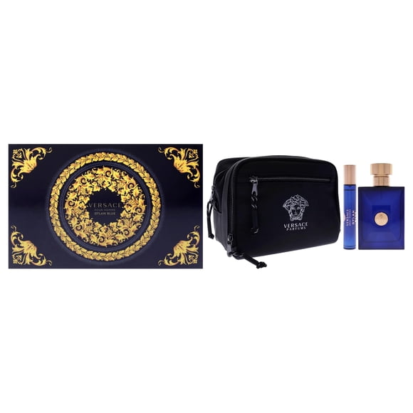 Set de Regalo Versace Dylan Blue EDT 100 mL + 10 mL con Estuche Azul
