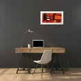thumbnail image 3 of Orlov, Irena 14x9 White Modern Wood Framed Museum Art Print Titled - Being There I, 3 of 4