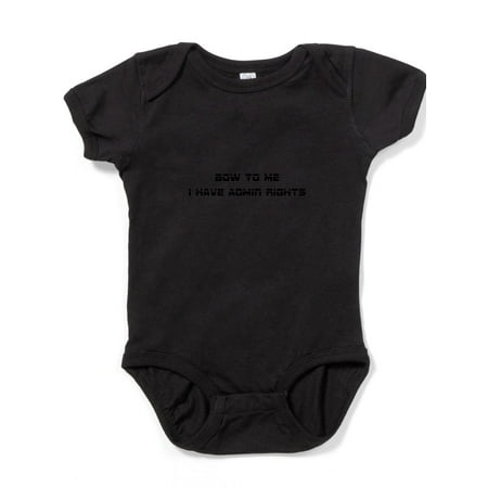 

CafePress - Admin Rights - Cute Infant Bodysuit Baby Romper