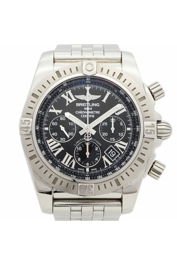 Pre-Owned Breitling Chronomat 44 JSP Japan Limited Edition (500 pieces) AB01153A AB0115 Black...