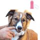 thumbnail image 2 of Cepillo de para s de perro Higiene bucal con caja de almacenamiento Toothlike Gel de silicona de múltiples ángulos Residuos de - Rosado Sunnimix Cepillo de dientes de dedo, 2 of 7