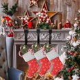 thumbnail image 4 of Farfi-gancho para calcetín navideño, chapado, pulido fino, fácil de colgar, superficie lisa, gancho navideño para el hogar, 4 of 5