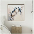 thumbnail image 4 of Amanti Art Elegant Bird Silhouettes I Framed Canvas Wall Art Print, 4 of 7