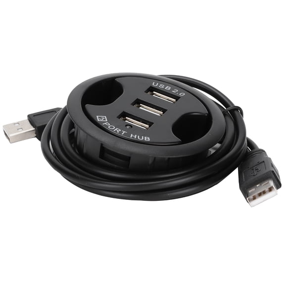 Estación de acoplamiento, JK38h HUB USB2.0 Puertos todo en uno HUB de escritorio HUB de EE. UU. Respuesta rápida