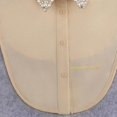 thumbnail image 6 of LoudSung Fake Collar Detachable Half Shirt Blouse False Collar Elegant Crystal Decorative Pure Color for Women Girls, 6 of 8