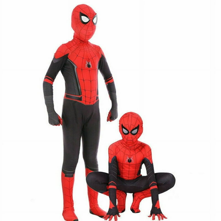 Liyucwill Spiderman Costume,Spider Man Costumes Kids Outfit Halloween  Cosplay Suit