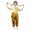 Gold, variant on Fgnfyis Bronzed Bright Straight Leg Pants for Girls Stretch Dance Performance Trousers with Secure Closure Black 2-3 Years
