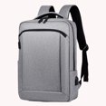 thumbnail image 5 of Bolsa Para Portátil Mochila de negocios para hombres, Bolso de hombro ligero para estudiantes, impermeable, regalos de vacaciones de alta capacidad con cremallera, ocio diario, 5 of 5