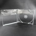 thumbnail image 2 of Estuche de Plástico Transparente para CD/DVD, Organizador de Discos de una Sola Pieza, Caja para Álbumes y Protección de Medios., 2 of 5