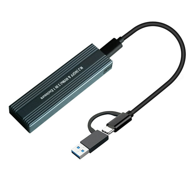 Jinveno SSD M.2 to USB 3.1 Adapter Dual Protocol PCIE NVME NGFF