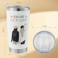 thumbnail image 2 of 20oz Stainless Steel Tumbler Travel Mug Birthday Friendship Gift for Sister Ideal for Women Best Friends Perfect for Soul Besties, 2 of 6