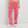 thumbnail image 2 of Trgacdwlo Halloween Fleece Pajama Pants Women Funny Pumpkin Flannel Pajama Pants for Women Fall Winter Thermal Womens Lounge Pants, 2 of 9
