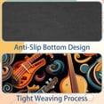 thumbnail image 4 of Musical Instrument Printed Square Mousepad Desk Pad Desk Mat, 8.3x9.8 Inch, Non-Slip Rubber Bottom, Suitable for Office and Gaming, 4 of 6