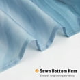 thumbnail image 4 of Blue Marble Shower Curtain, Modern Ombre Fabric Cloth Shower Curtains for Luxury Bathroom Decor, Abstract Chic Elegant Watercolor Shower Curtain, 72x72, 4 of 6