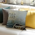 thumbnail image 3 of SHANXI Outdoor Throw Pillow Covers Case Decorative Wood Boat with Quote Theme Decor Square Pillowcase Cushion Cover 24x24in, 3 of 5