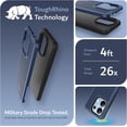 thumbnail image 4 of TUDIA MergeGrip Xiaomi Redmi Note 13 4G Case 2024 Heavy Duty Phone Case - Indigo Blue, 4 of 7