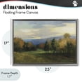 thumbnail image 4 of Stupell Industries Traditional October Meadow Countryside Gray Floating Frame Canvas Art, 25 x 17, by Julia Purinton, 4 of 8
