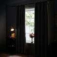 thumbnail image 3 of ZOPZO Blackout Window Curtains Thermal Insulated, Dark Gray, 42W x 84L Inch, Room Darkening Drapes for Living Room or Bedroom Use, Set of 2, 3 of 5