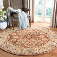 thumbnail image 3 of Safavieh ANATOLIA, TAN / IVORY, 6' X 6' Round, Area Rug, AN562B-6R, 3 of 11