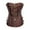 Brown, variant on Underbust Corsets for Women Black Corset Top Waist Trainer Fashion Bustier Plus Size Corset