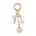 thumbnail image 3 of Kokiya Beach Keychain Key Holder Women Girls Car Keyring for Party Birthday Handbag Pink, 3 of 9