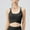 Black, variant on Amidoa Push up Womens Bra Padded Sport Bra Bras S