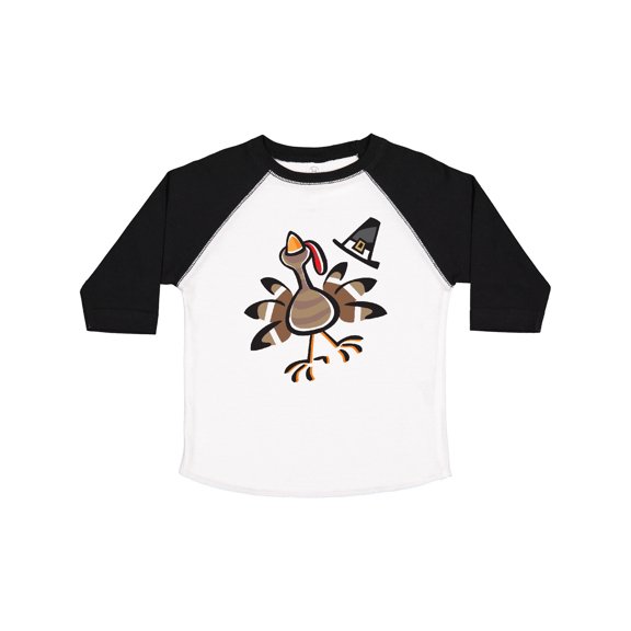 Inktastic Happy Thanksgiving Turkey Boys or Girls Toddler T-Shirt
