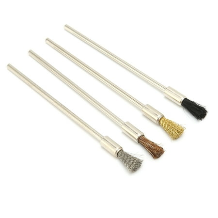 

Stain Steel Wire Brush Rust Removal Stainless Steel Mini Wire Brush Remove Dirt Narrow Areas For Miniature Electronic Instruments For Jewelry