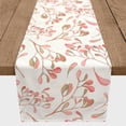 thumbnail image 2 of Creative Products Watercolor Leaves And Berries Pink 4 16 x 72 Poly Twill Table Runner, 2 of 3