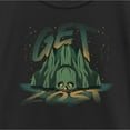 thumbnail image 2 of Girl's Peter Pan & Wendy Get Lost  Graphic Tee Black X Small, 2 of 4