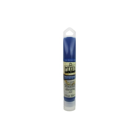 - Plaid FA MixedMedia Soft Gel 2oz Trans Prussn Blue