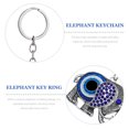 thumbnail image 4 of 1 llavero de elefante, colgante para mochila, decoración colgante, llavero de elefante, recuerdo de fiesta., 4 of 5