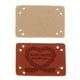 thumbnail image 3 of 20 Unids Etiqueta De Cuero PU Hecha A Mano En Relieve Con Agujeros Macarena 20 × 30 mm, 3 of 7
