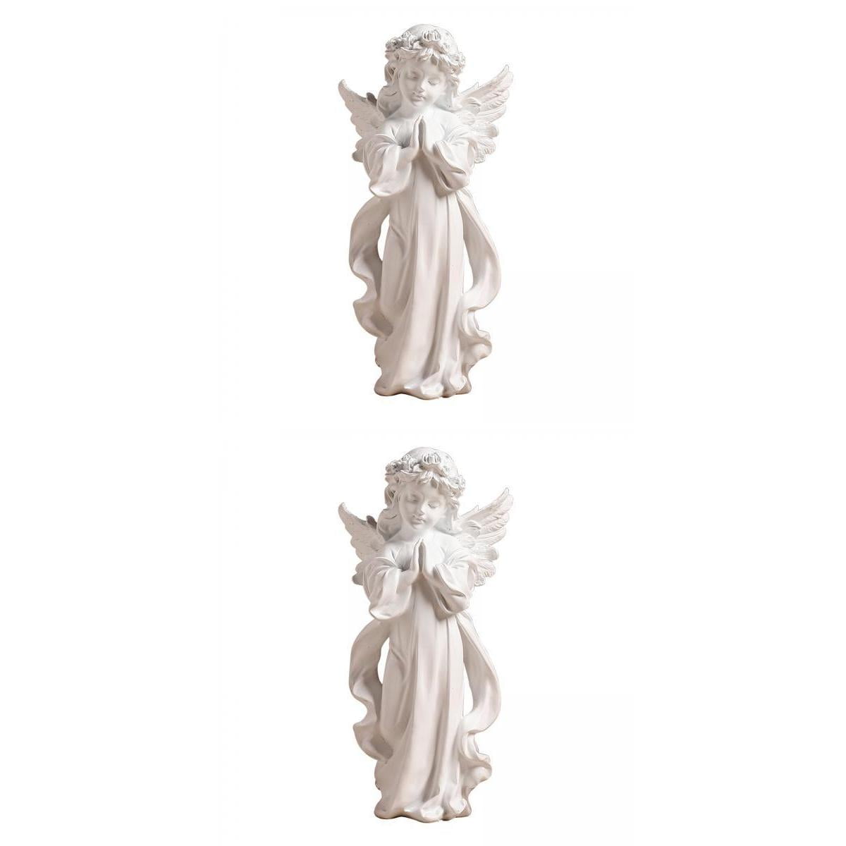 Approx 15cm tall in 4 colours Large coloured angel figurine 