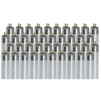 Goodbulb F28T5 28W 46 inch T5 Fluorescent Light Bulb, 3500K Medium Bi-Pin Base  2900 Lumens, 40Pack