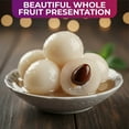 thumbnail image 2 of Fusion Select 1 Pack Canned Lychees in Syrup - Ready to Serve Canned Lychee Fruit - Peeled Whole in Heavy Syrup - For Bubble Tea, Boba Topping, Desserts, Garnishes, Fruit Salad - 20oz, 2 of 7