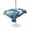 Blue, variant on Outdoor Tablecloth with Umbrella Hole for Patio/Picnic/Party/Camping, Ocean Seahorses Waterproof Table Cloth Rectangle Table Cover Washable, Coastal Animals Seaweed Strafish Compass Blue (60"x 120")