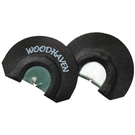 Woodhaven WH096 Hyper Ninja Diaphragm Call Triple Reed Attracts Turkeys Black