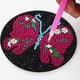 thumbnail image 5 of Posavasos de diamante DIY de 6 uds con posavasos redondo de mariposa para decoración de hogar y oficina Hugtrwg Para estrenar, 5 of 9
